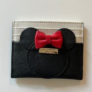 Kate spade Minnie Mouse card holder